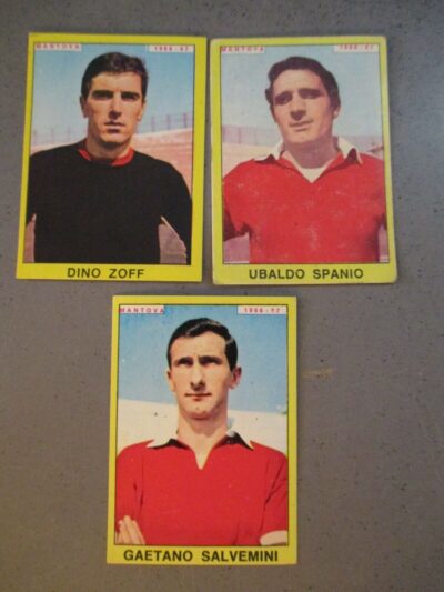 Calciatori Panini 1966-67 - Lotto 3 Figurine Mantova - Vedi Foto