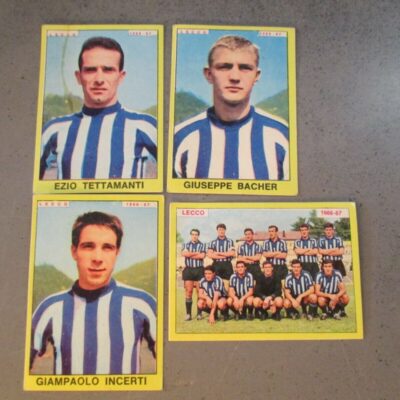 Calciatori Panini 1966-67 - Lotto 4 Figurine Lecco - Vedi Foto