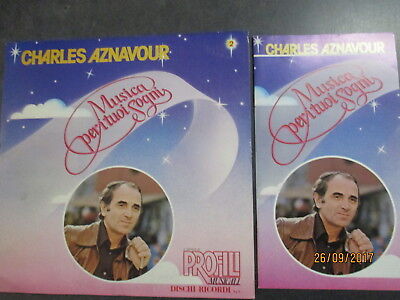 Charles Aznavour - Profili Musicali - Lp + Inserto