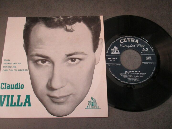 Claudio Villa - Granada - Cetra Epe 3018 - 45 Giri - 1957