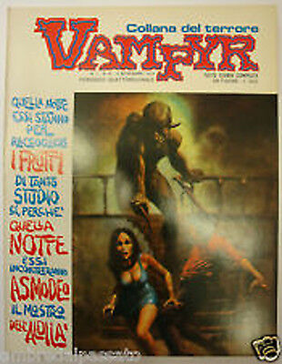 Collana Del Terrore Psycho/vampyr 1/8 - Serie Completa 1973 - Rara!!!