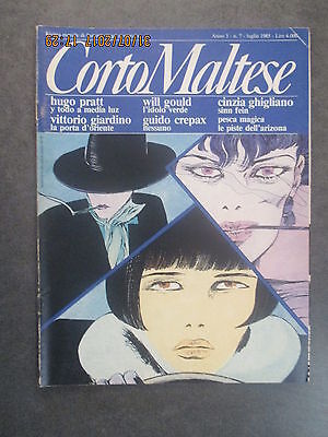 Corto Maltese Rivista - Anno Iii N. 7 - 1985 - Milano Libri