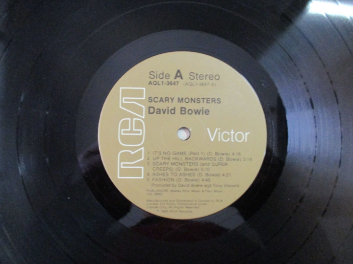 David Bowie - Scary Monsters - Lp