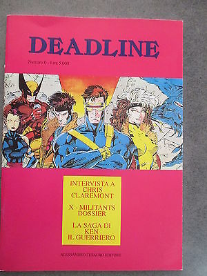 Deadline N° 0 - Chris Claremont- Ken Il Guerriero - X-men