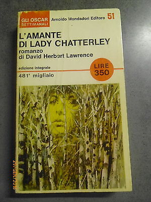D.h. Lawrence - L'amante Di Lady Chatterley - Mondadori - Offerta!