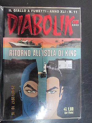 Diabolik Anno Xli N° 11 - Ritorno All' Isola Di King - Astorina 2002 -