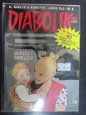 Diabolik Anno Xli N° 8 - Con Francobolli Adesivi - Astorina 2002 -