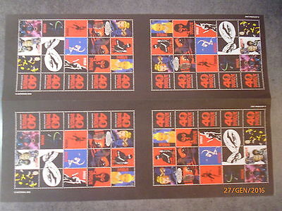 Diabolik - Foglio Promozionale 80 Francobolli Per I 40 Anni - Astorina 2002