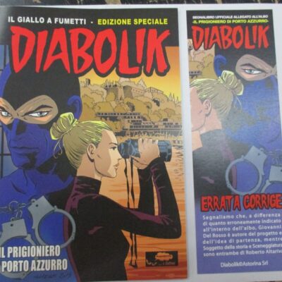 Diabolik Il Prigioniero Di Porto Azzurro + Segnalibro - 2015 - Albo Inedito