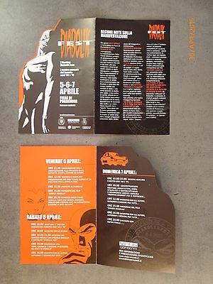 Diabolik - Pieghevole Pubblicità Diabolik Fest Pordenone - 2002