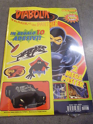 Diabolik Track Of The Panther 3/2001 In Blister Sigillato Con Gadget Adesivi