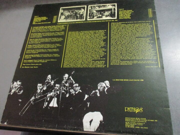 Dr Dixie Jazz Band - Christopher Columbus - Pathos 1980 - Lp