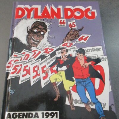 Dylan Dog Agenda 1991 - Deagostini 1990 - Ottimo