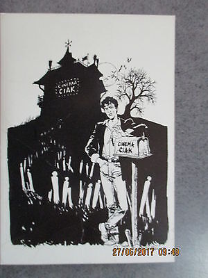 Dylan Dog Cartolina Pubblicitaria Rassegna "horror Night" Luglio 1990