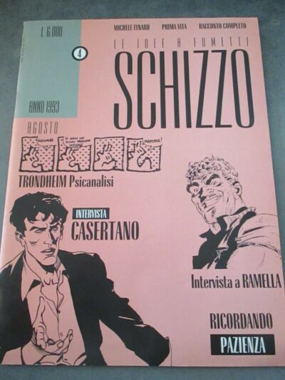 Dylan Dog - Schizzo N° 4 Anno 1993 - Casertano - Pazienza - Ramella