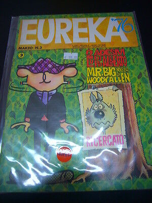 Eureka N° 3 (153) Anno 1976 - Ed. Corno + Adesivi Lupo Alberto