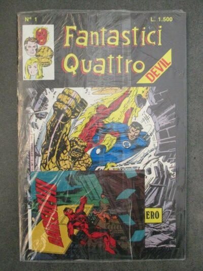 Fantastici Quattro 1/100 - Star Comics - Ottima Con Adesivi!!!
