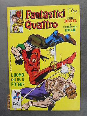 Fantastici Quattro N° 6 - Ed. Star Comics - 1989