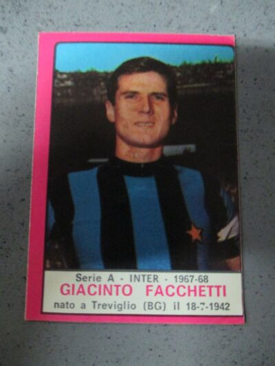 Figurina Calciatori Panini 1967-68 - Giacinto Facchetti - Da Recupero
