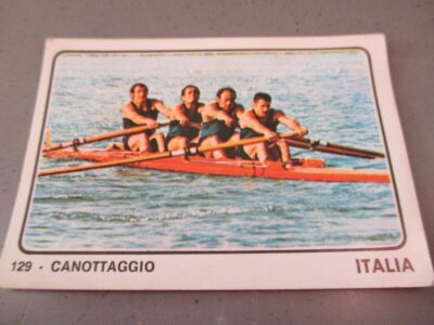 Figurina Campioni Dello Sport 1973-74 - 129 Italia Canotaggio