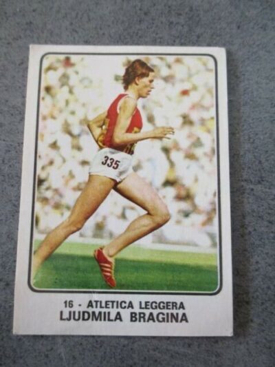 Figurina Campioni Dello Sport 1973-74 - 16 Ljudmila Bragina