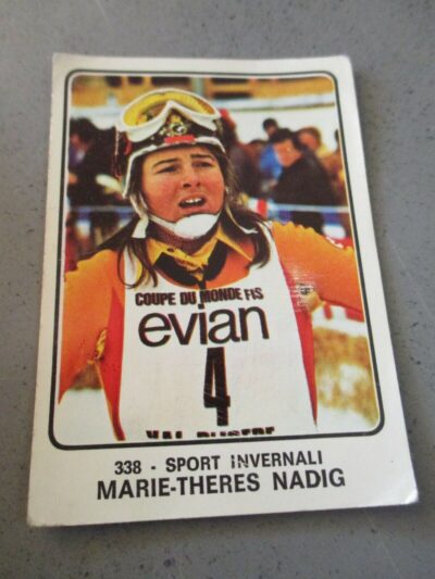 Figurina Campioni Dello Sport 1973-74 - 338 Marie Theres Nadig