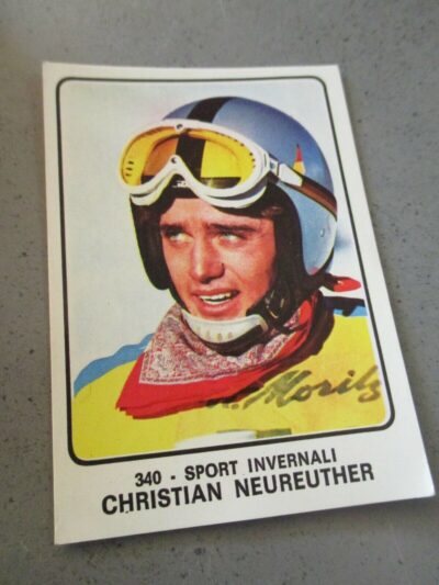 Figurina Campioni Dello Sport 1973-74 - 340 Christian Neureuther