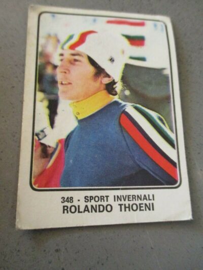 Figurina Campioni Dello Sport 1973-74 - 348 Rolando Thoeni