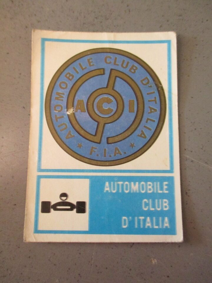 Figurina Campioni Dello Sport 1973-74 - 88 Automobile Club D'italia