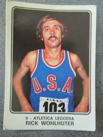 Figurina Campioni Dello Sport 1973-74 - 9 Rick Wohlhuter