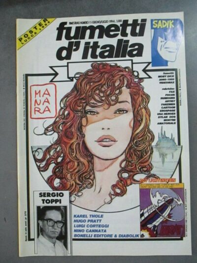 Fumetti D'italia N° 11/1994 - Cover Milo Manara
