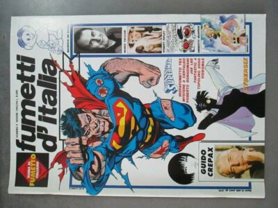 Fumetti D'italia N° 9/1993 - Cover Superman/crepax