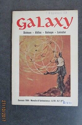 Galaxy Anno Vii N° 1 - Ed. La Tribuna - 1964