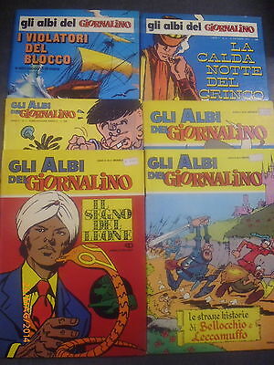 Gli Albi Del Giornalino 1/2 + 1/12 - Serie Completa San Paolo 1972 - Rara!!!