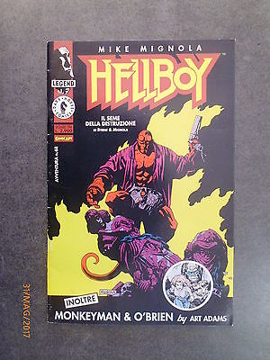 Hellboy - Il Seme Della Distruzione - Collana Legend N° 7 - Ed. Comic Art - 1994