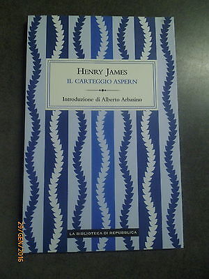 Henry James - Il Carteggio Aspern - Biblioteca Di Repubblica - Offerta!