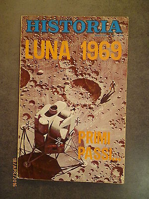 Historia N° 136 - Marzo 1969 - Copertina: Luna 1969