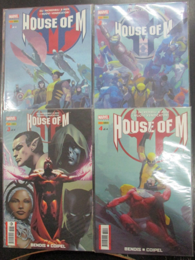House Of M 1/4 Cover Variant + 4 Speciali - Panini Comics 2019 - Serie Completa