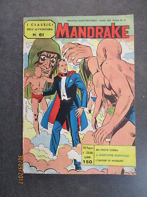 I Classici Dell'avventura N° 61 - Mandrake - Ed. F.lli Spada - 1964