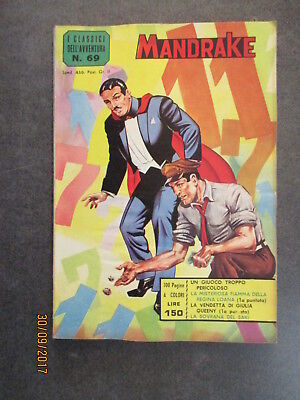 I Classici Dell'avventura N° 69 - Mandrake - Ed. F.lli Spada - 1964