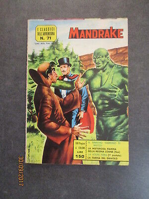 I Classici Dell'avventura N° 71 - Mandrake - Ed. F.lli Spada - 1964