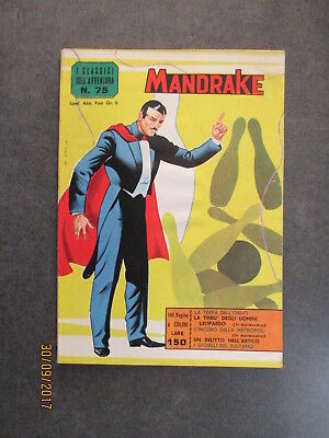 I Classici Dell'avventura N° 75 - Mandrake - Ed. F.lli Spada - 1964