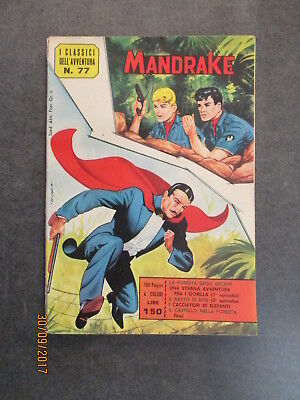 I Classici Dell'avventura N° 77 - Mandrake - Ed. F.lli Spada - 1964