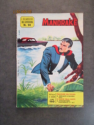 I Classici Dell'avventura N° 91 - Mandrake - Ed. F.lli Spada - 1965
