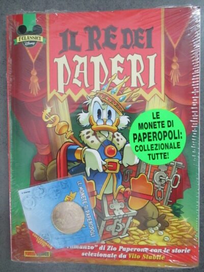 I Classici Disney N° 11 Il Re Dei Paperi Con Moneta Nonna Papera - Sigillato!!!