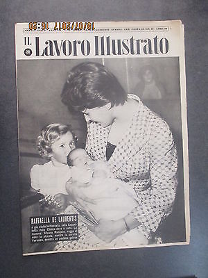 Il Lavoro Illustrato Anno Iii N° 28 - 20-07-1952 - Ed. Atlante - S. Mangano