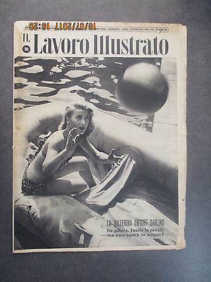 Il Lavoro Illustrato Anno Iii N° 30 - 07-1952 - Ed. Atlante