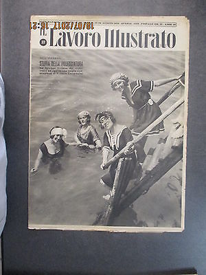 Il Lavoro Illustrato Anno Iii N° 33 - 24-08-1952 - Ed. Atlante