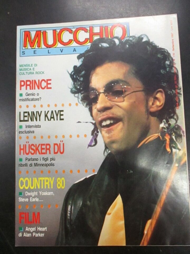 Il Mucchio Selvaggio N° 116 Settembre 1987 - Prince Lenny Kaye Husker Du