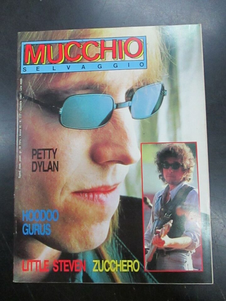 Il Mucchio Selvaggio N° 117 Ottobre 1987 - Tom Petty Bob Dylan Zucchero